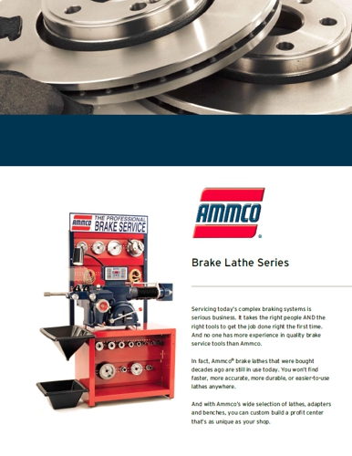 ammco brake lathe